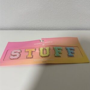STONEY CLOVER 'STUFF' Rainbow Sticker Patches